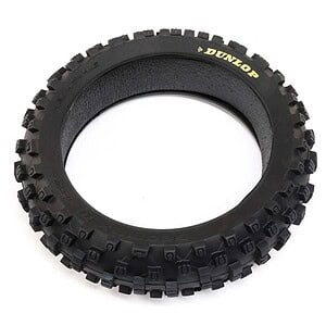 Losi PM-MX Dunlop MX53 Rear Tire with Foam - 60 Shore