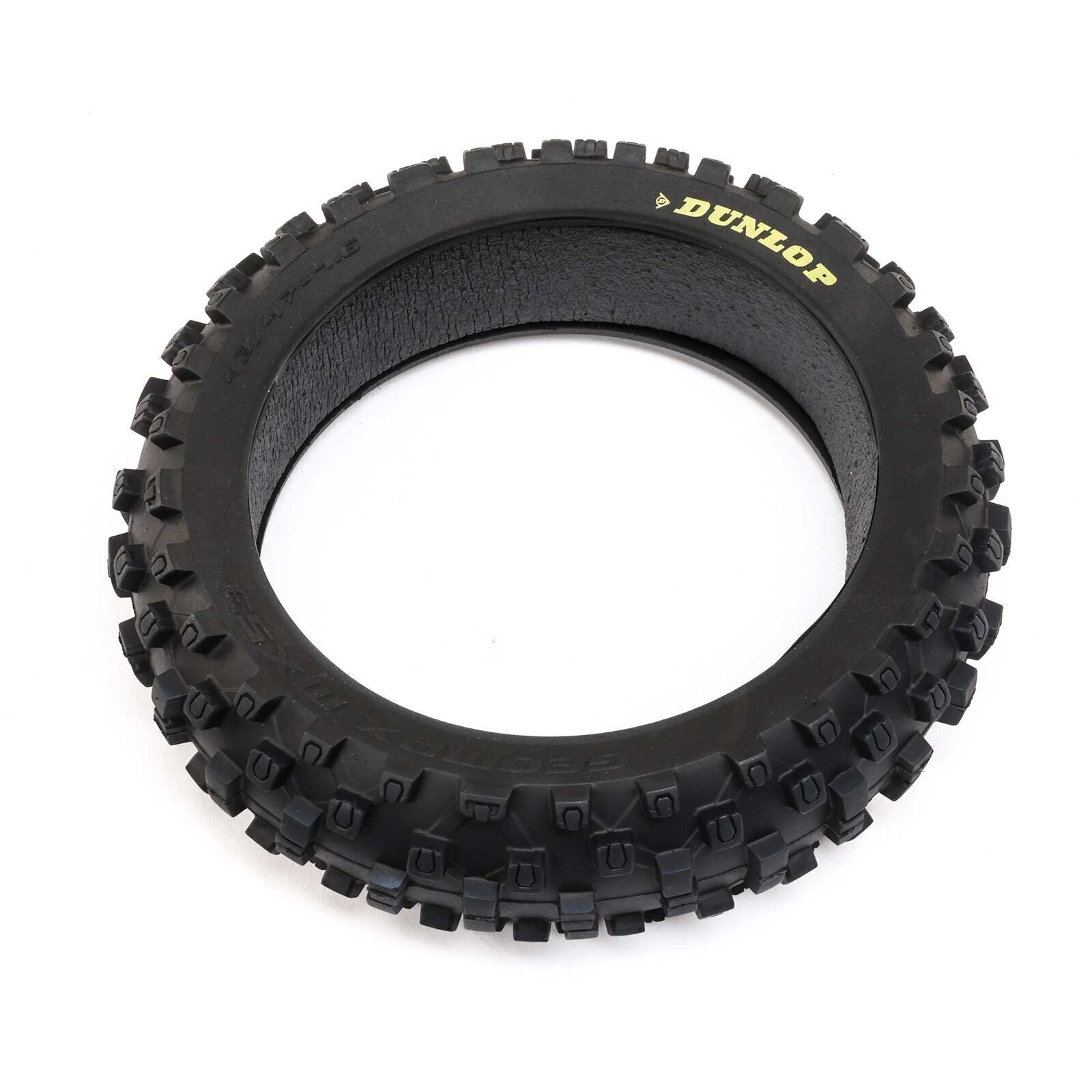 Losi PM-MX Dunlop MX53 Rear Tire with Foam - 60 Shore