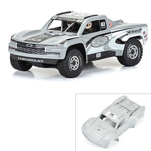 Radio-controlled off-road RC truck for racing enthusiasts.
