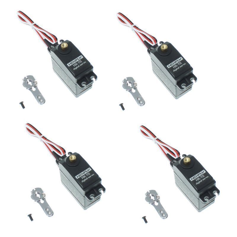 Redcat Racing Torque Spec Servo 4-Pack with Metal Horns