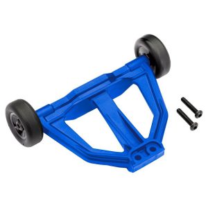 Traxxas Mini Maxx Assembled Wheelie Bar - Blue TRA10776-BLUE