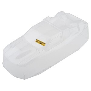 Lightweight RC car body shell for racing and hobby vehicles, ideal for custom RC car builds.