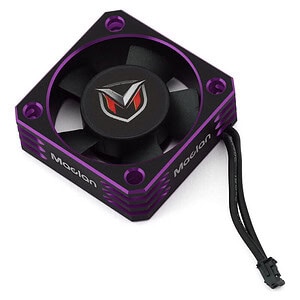 Maclan 30mm Aluminum V2 Hurricane HV Fan Black/Purple MCL4367