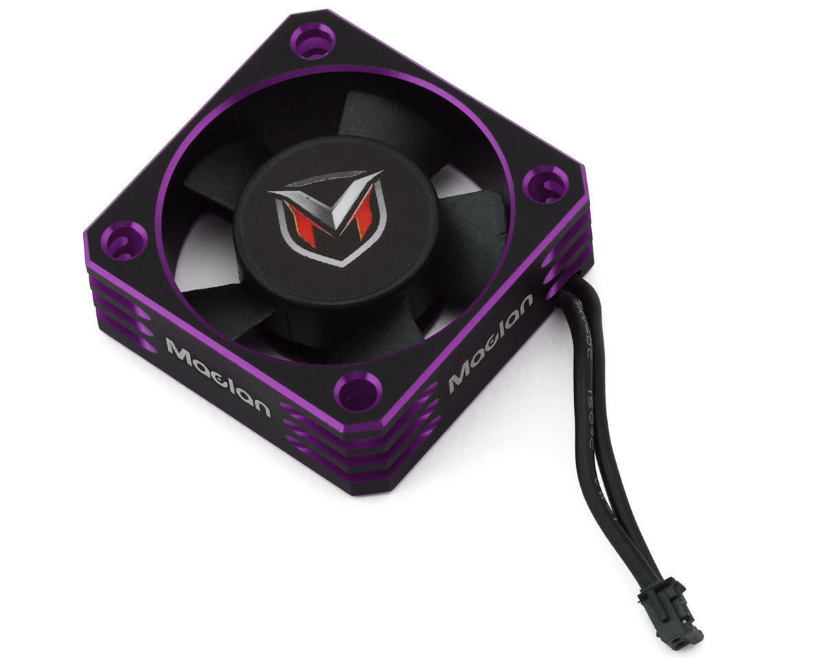 Maclan 30mm Aluminum V2 Hurricane HV Fan Black/Purple MCL4367