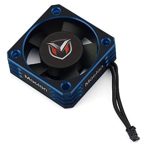 Maclan 30mm Aluminum V2 Hurricane HV Fan Black/Blue MCL4369