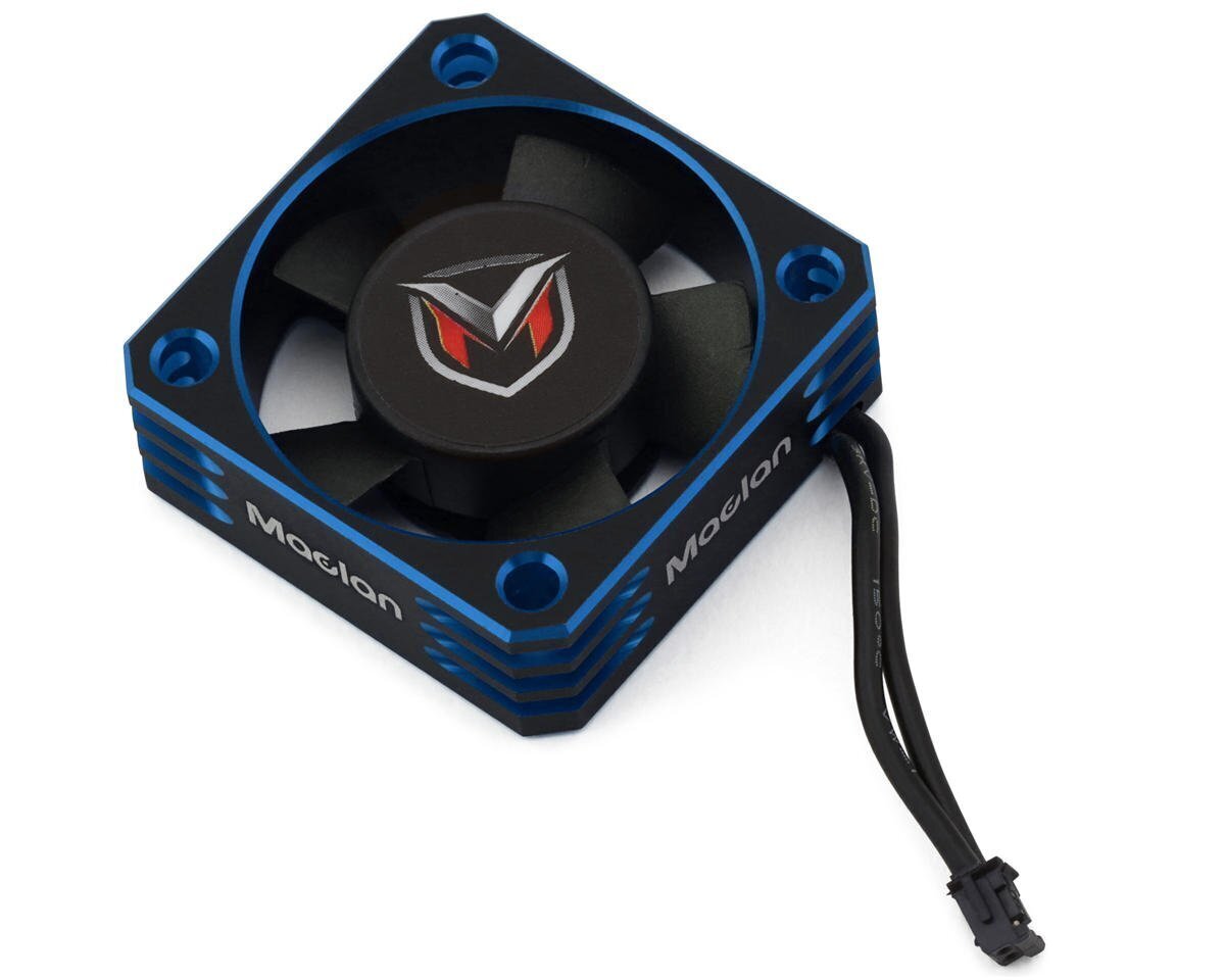 Maclan 30mm Aluminum V2 Hurricane HV Fan Black/Blue MCL4369