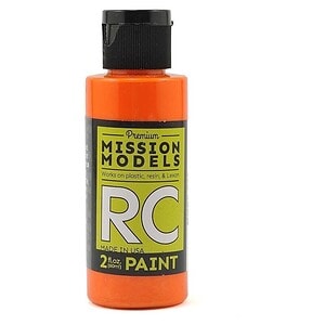 Mission Models Water-based RC Pearl Orange Paint Airbrush Ready 2oz MMRC-026
