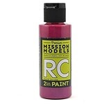 Mission Models Water-based RC Iridescent Candy Red Paint Airbrush Ready 2oz MMRC-032