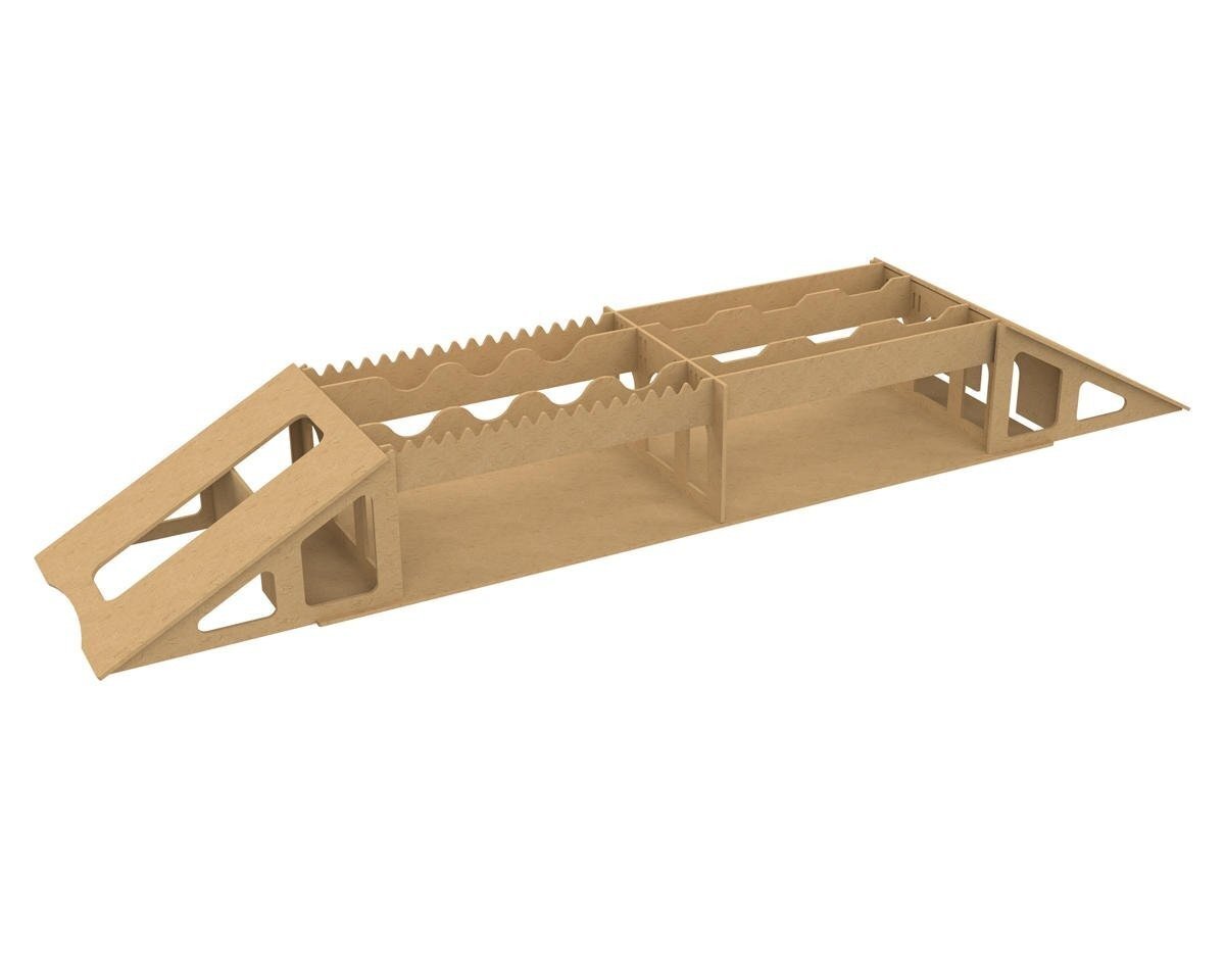 Course Set (C Style) RC Crawler Wood Track 1/24 1/18 CX24-PP03