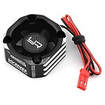 Yeah Racing 30x30mm Aluminum Case Booster Fan Black YEA-YA-0576BK