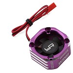 Yeah Racing 30x30mm Aluminum Case Booster Fan Purple YEA-YA-0576PP