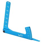 Yeah Racing Aluminum 3-in-1 Camber Gauge (Blue) YT-0056BU