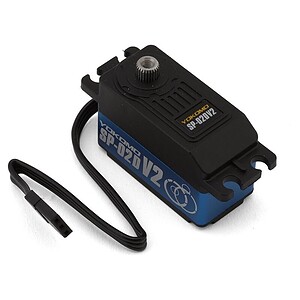 Yokomo SP-02D V2 RWD Digital Low Profile Drift Servo Blue YOKSP-02DV2BL