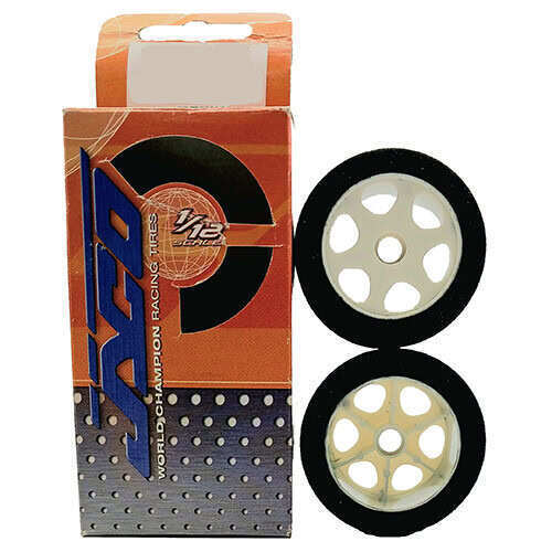 Jaco 1:12 Front Mounted Foam Tires - Purple (2) - _101 Jaco 1:12 Front Mounted Foam Tires - Purple (2)