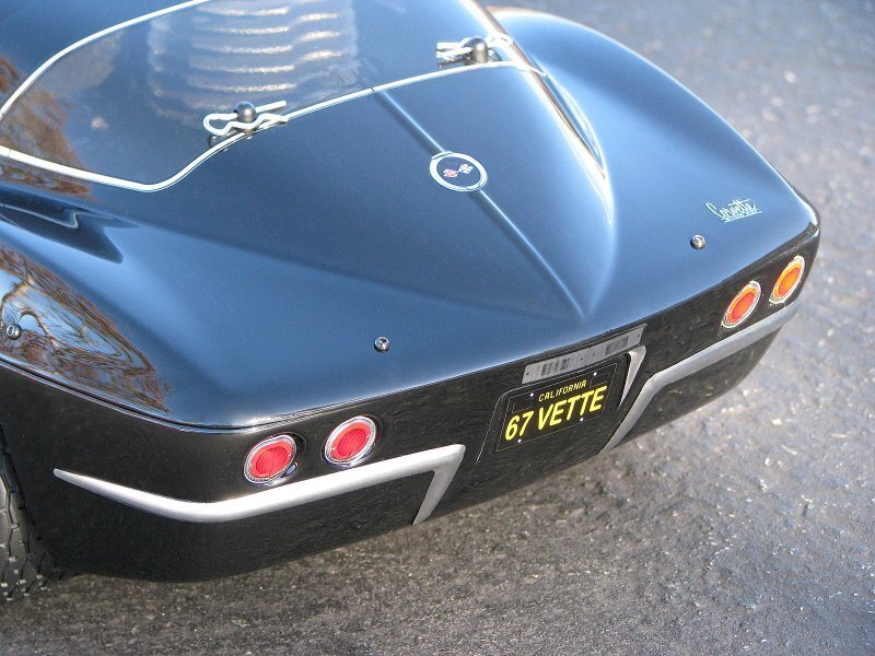 HPI 1967 Chevrolet Corvette (200mm) HPI17526 Body (Clear)