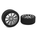 Team Corally 1:10 GP Touring Attack Foam Tires - 42 Shore