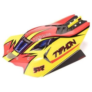 Typhon 4×4 Clipless Painted Decaled Body Yellow