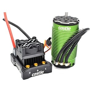Castle Creations 1/6 Mamba Monster X Brushless ESC / 1717-1650Kv Sensored Motor Combo CSE010-0165-02