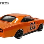 Aplastics Dodge Charger AP-CH1969 Body (Clear) - dch31 Aplastics Dodge Charger AP-CH1969 Body (Clear)