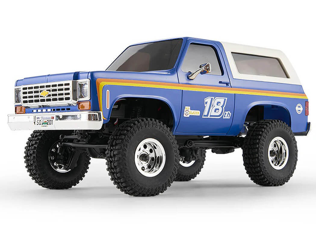 1/24 FMS FCX24 Chevrolet K5 Blazer Pro RTR Blue