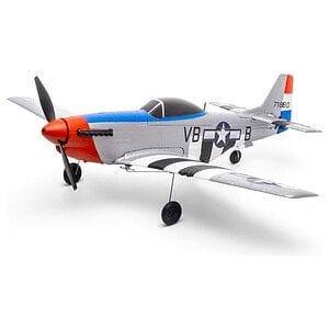 HobbyZone P-51D Mustang Micro RTF Basic Electric Airplane w/SAFE Technology 450mm