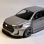 APlastics Toyota Hilux - Body (Clear)