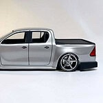 APlastics Toyota Hilux - Body (Clear)