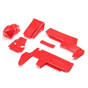 Los-i Body Panel Set Red: 22S Sprint Car LOS-1891