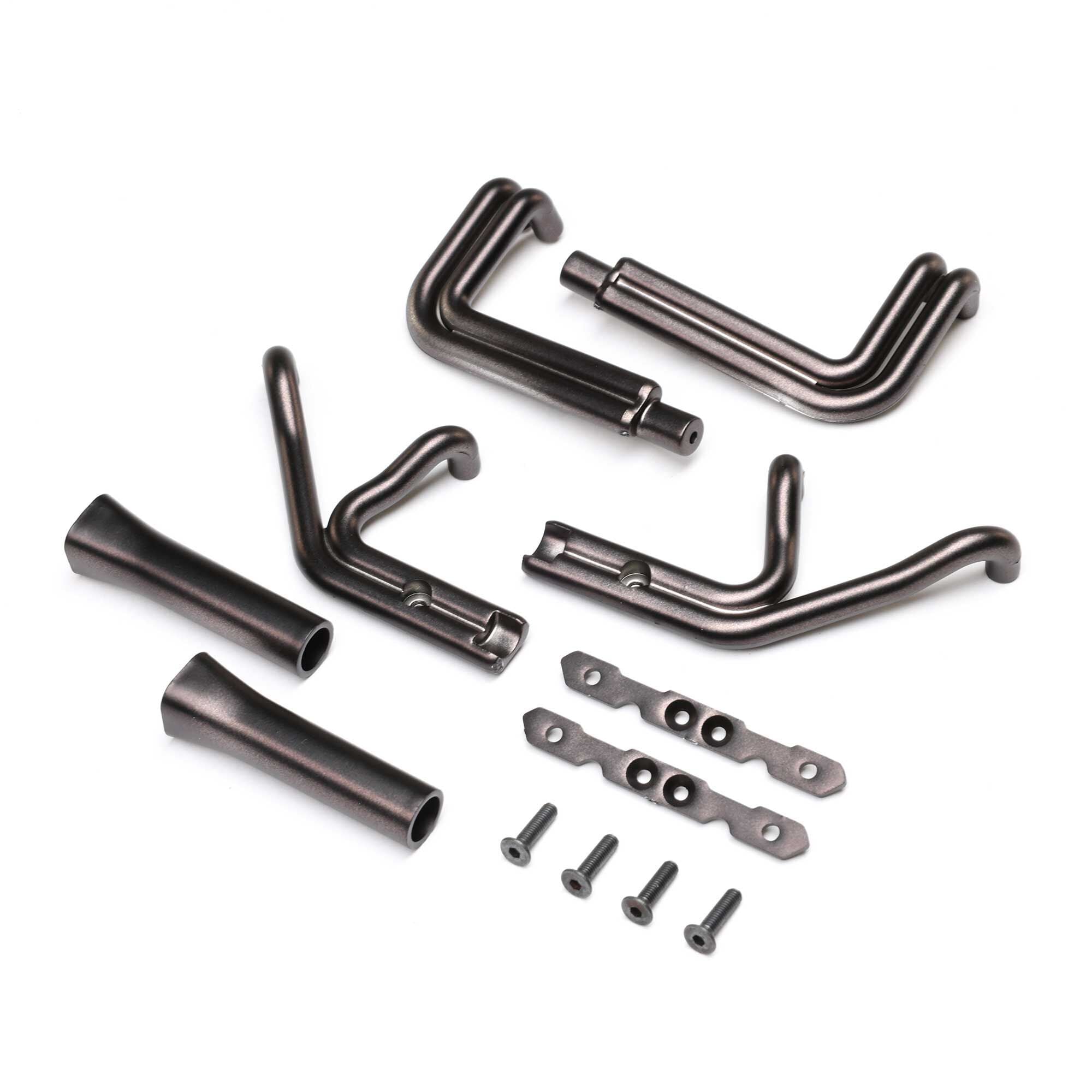 Header Set - Black Chrome: 22S Sprint