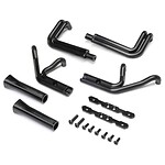 Header Set Matte Black: 22S Sprint