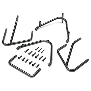 Los-i Bumper Set - Black: 22S Sprint Car LOS-1898