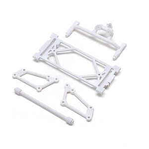 Front Wing Mount Set - White: 22S Sprint