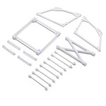 Top Wing Mount Set White: 22S Sprint