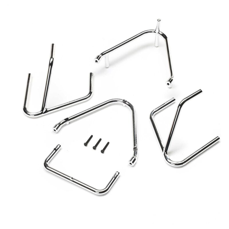 Los-i Bumper Set Chrome: 22S Sprint LOS-2427