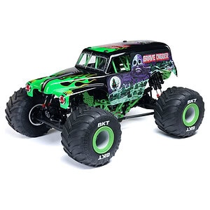 1/8 Losi Monster Truck 2.0 Grave Digger 4X4 Solid Axle Brushless Monster Truck RTR Green 2025