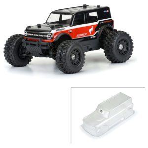 Detailed remote control RC car with rugged tires, off-road design, and realistic decals for enthusiasts.