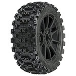 High-traction RC car tire with aggressive tread pattern for outdoor racing and off-road adventures.
