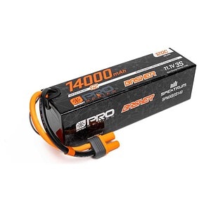 Spektrum 1/4 In Stock 11.1V 14000mAh 3S 120C Smart G2 Pro Basher LiPo Battery: IC5