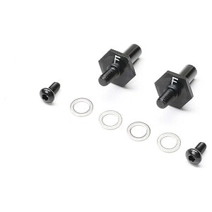 Losi Front Axle Set Aluminum Black 12mm: 22S Sprint TLR-1054