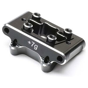Front Pivot Block Aluminum Black: 22S Sprint
