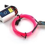 Yeah Racing Tron LED Wire Light Tube Kit Set Pink LK-0029PK