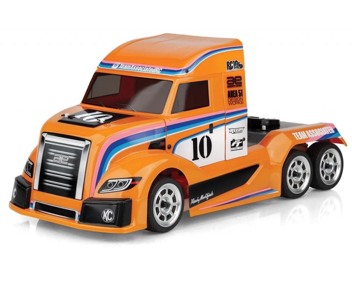 1/10 Team Associated RC10 American Custom 6x6 Electric On-Road Semi-Truck Kit - Limited Edition