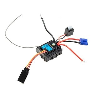 Brushless RC motor speed controller for RC car customization and upgrades.