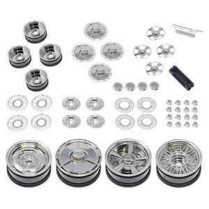 Redcat Lowrider Mod-Wheels - Chrome