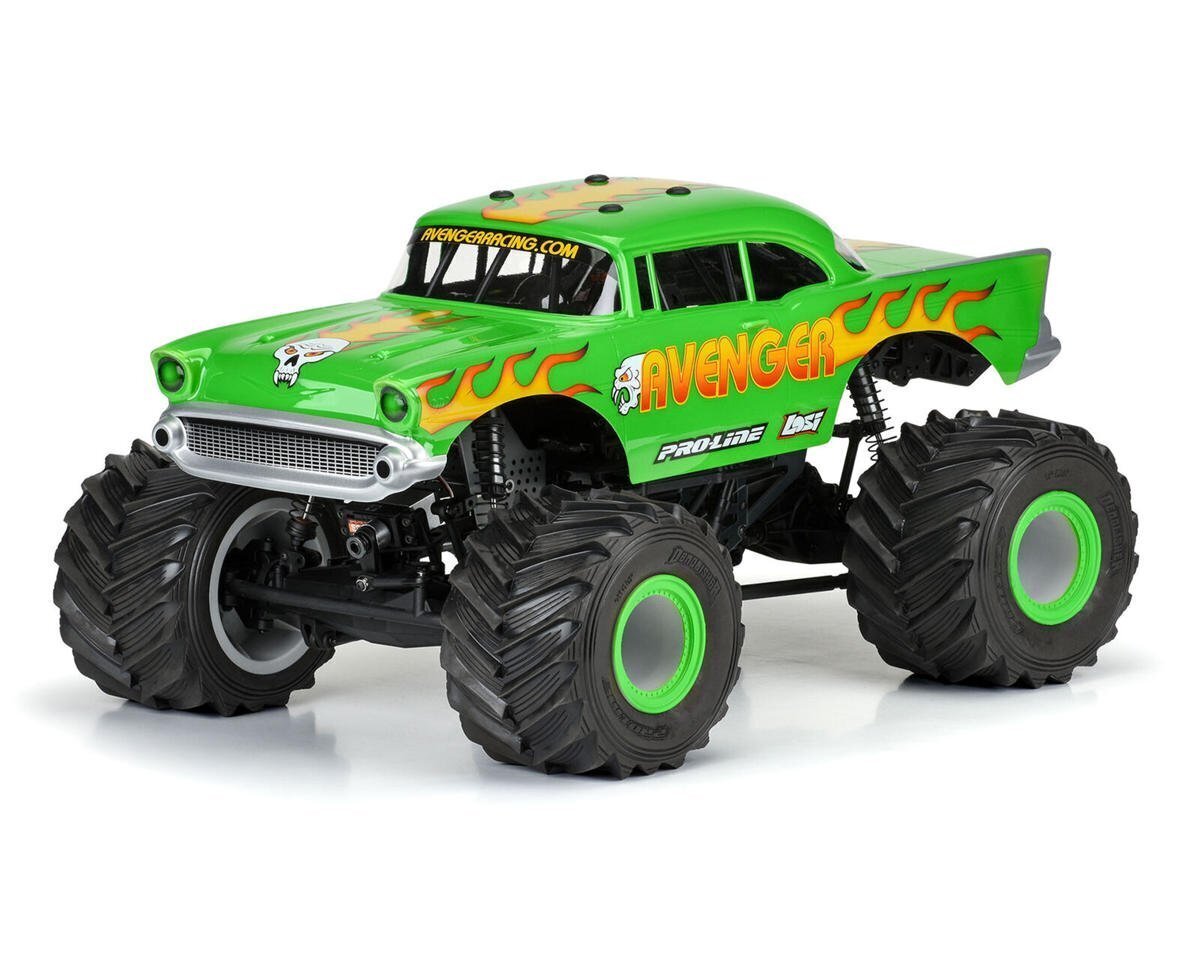 Pro-Line LMT 1957 Chevy Bel Air Avenger 1/10 Monster Truck - PRO363000 - Body (Clear)