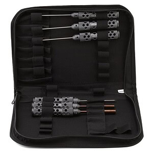 ProTek RC 6-Piece Metric Hex & Nut Driver (TruTorque) 1/10 Surface Tool Set w/Carrying Case