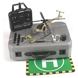 Rage RC Hero-Copter Military 4-Blade RTF Heli Army