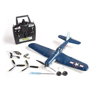 Remote Control Plane with Batteries and Propellers.