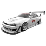 24K RC Technology 1/10 Nissan Seiji S14 Kouki Drift - TAF31000 - Body (Clear)