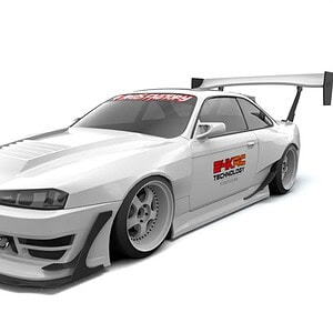 24K RC Technology 1/10 Nissan Seiji S14 Kouki Drift - TAF31000 - Body (Clear)